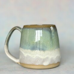 Handcrafted Ceramic Mug – Lichen Drift | Mosswood Collection