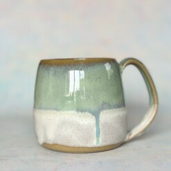 Alternative view of Handcrafted Ceramic Mug – Lichen Drift | Mosswood Collection